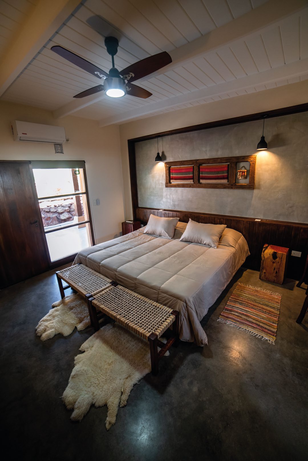 Ensuite guest bedroom at Estancia La Dorada